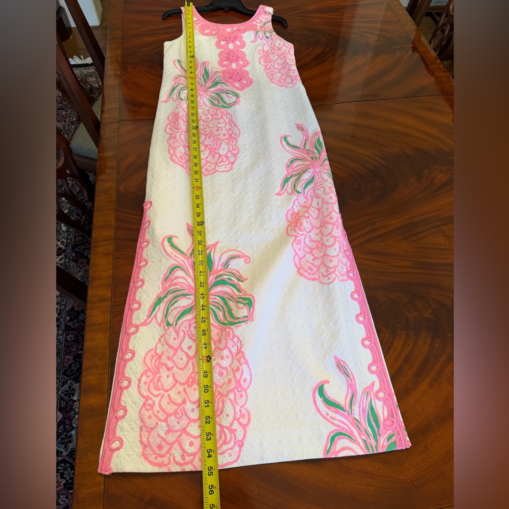 Lilly Pulitzer Marleigh Maxi Shift Party Like A Pineapple - Picture 16 of 17